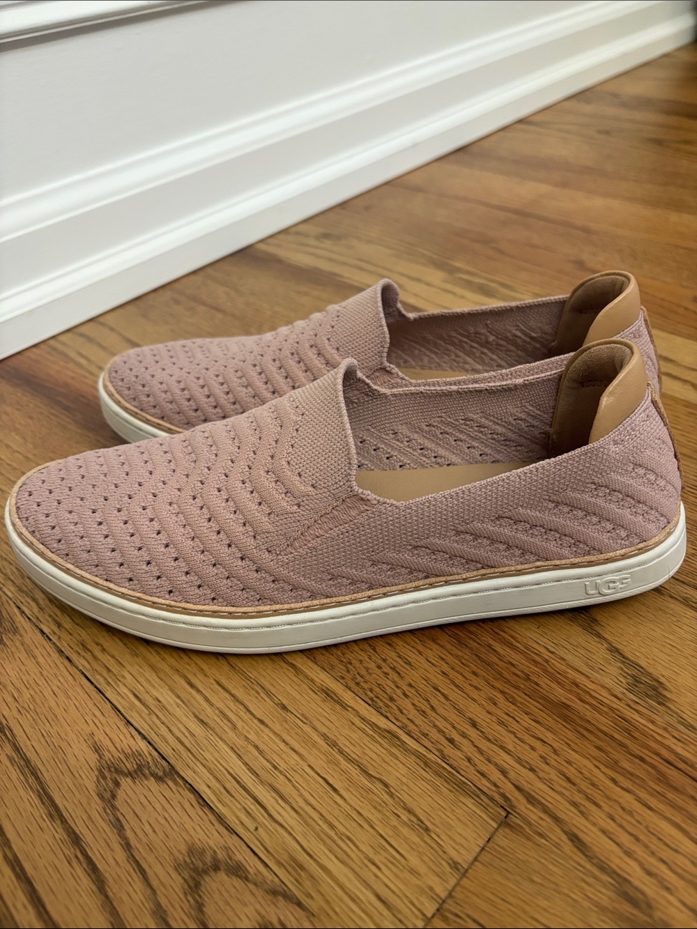 UGG Sammy Chevron Knit Slip-On Sneaker